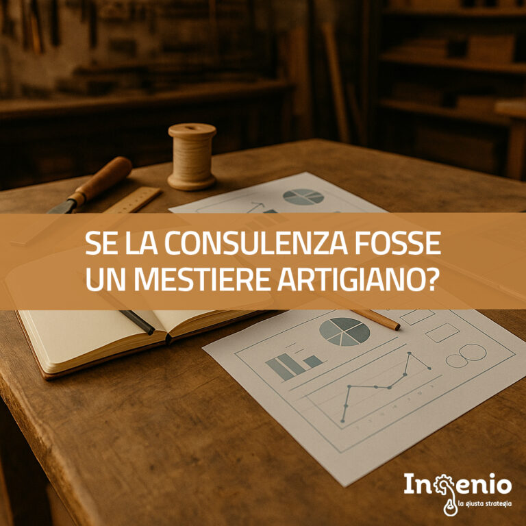 Se la Consulenza fosse un Mestiere Artigiano?
