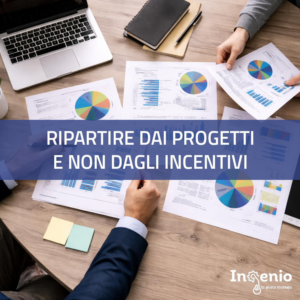 Ripartite dai Progetti e non dagli Incentivi