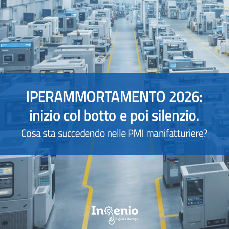 Iperammortamento 2026: inizio col botto e poi silenzio – cosa sta succedendo nelle PMI manifatturiere?